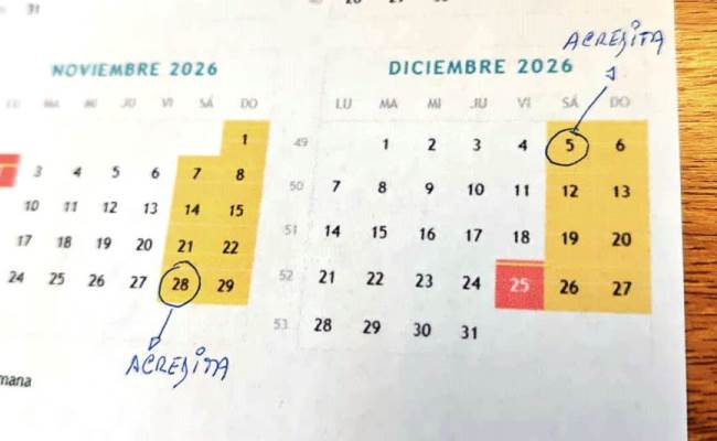 Fechas Acredita EMS 2026